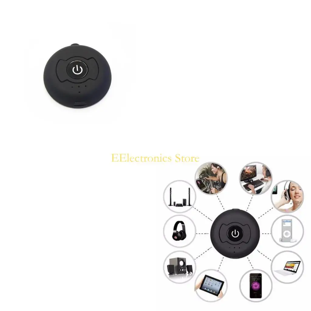 

B03C Two-in-One Bluetooth-compatible Transmitter Adapter Converter for AUX 3.5m