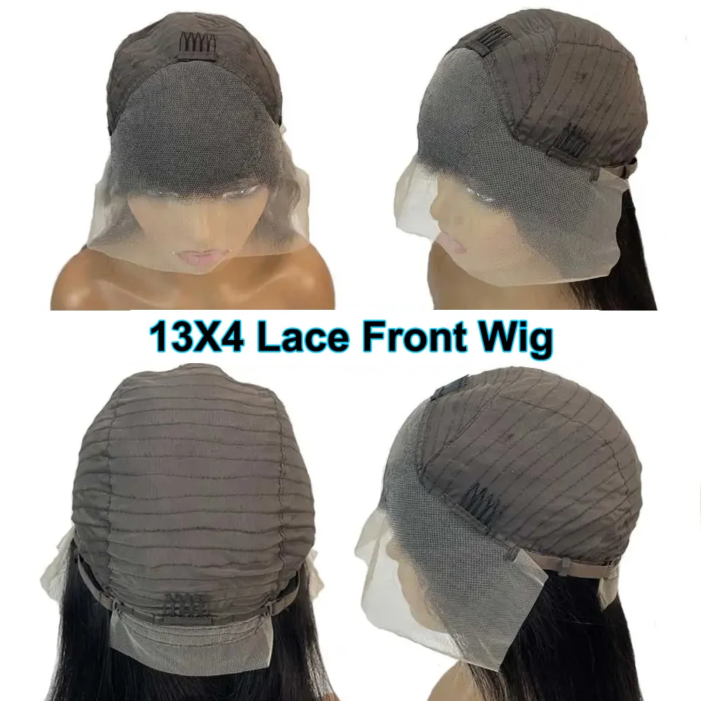 여성용 초콜릿 브라운 합성 레이스 프론트 가발 13x4 HD 딥 웨이브 프론탈 가발 내열성 헤어 데일리 사용 가발 26인치