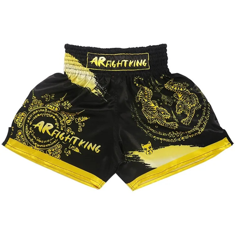 Thai Boxing Legendary Shorts MMA Combat sport Gym Martial Arts Training Fitness Running Leopard Shorts Fast Drying Breathable