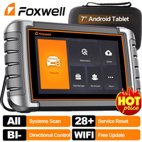 Foxwell NT809 Bidirectional All System Diagnostic Tool ABS SRS TPMS OBD2 Scanner Automotive Active Test 30 Reset  Code Reader