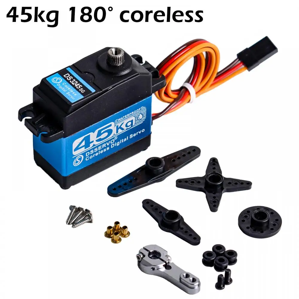 20/25/30/35/40/45/60/80/150kg digtal rc kernloses Servo wasserdichtes Servo mit hohem Drehmoment ds3218 ds3225 ds3230 ds3235 ds5160 pro – Detail 23
