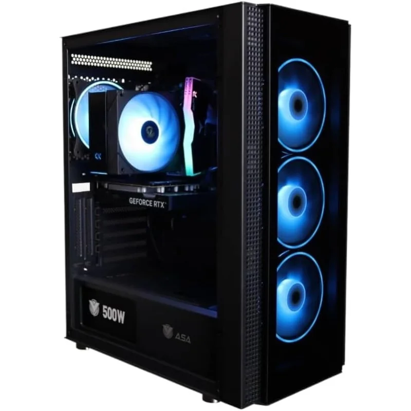 PC Gaming Assembly | Core i5 12400F | RTX 3050 | DDR4 H610M-K Motherboard | 16GB DDR4 | 1000GB M.2 SSD | 500W Power | Windows 1