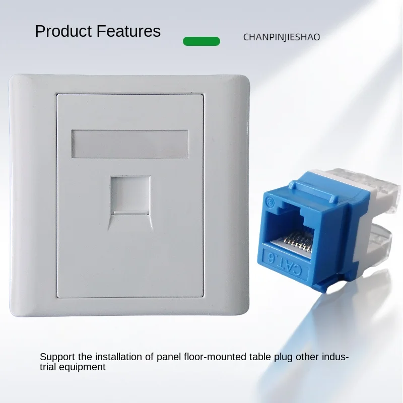 Imagem -05 - Classe do Conector Rj45 Módulo da Rede 180 Graus com Gancho 10 Peças