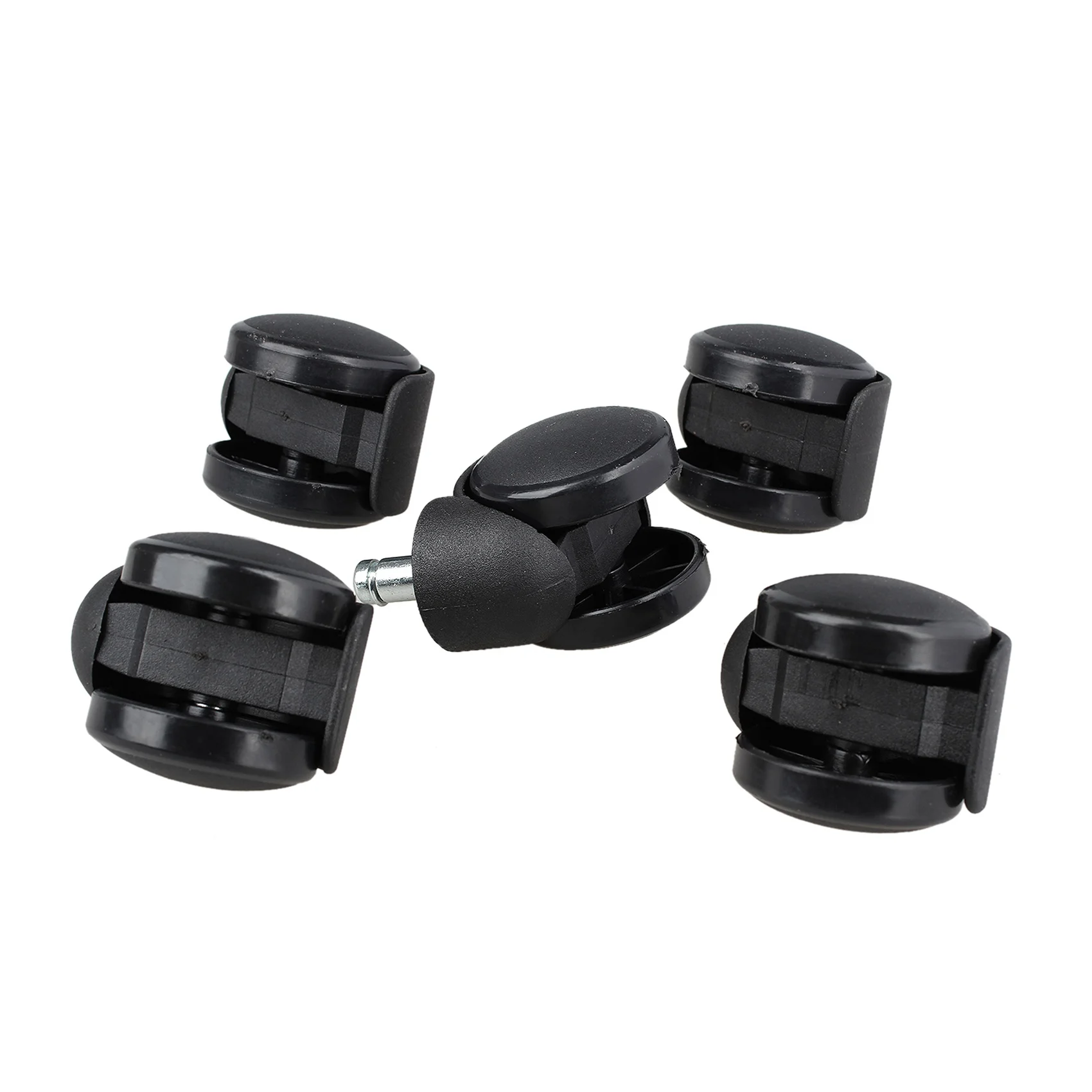 A36T-10 X Replacement Office Computer Chair Stem Swivel Castors Casters Wheels Black