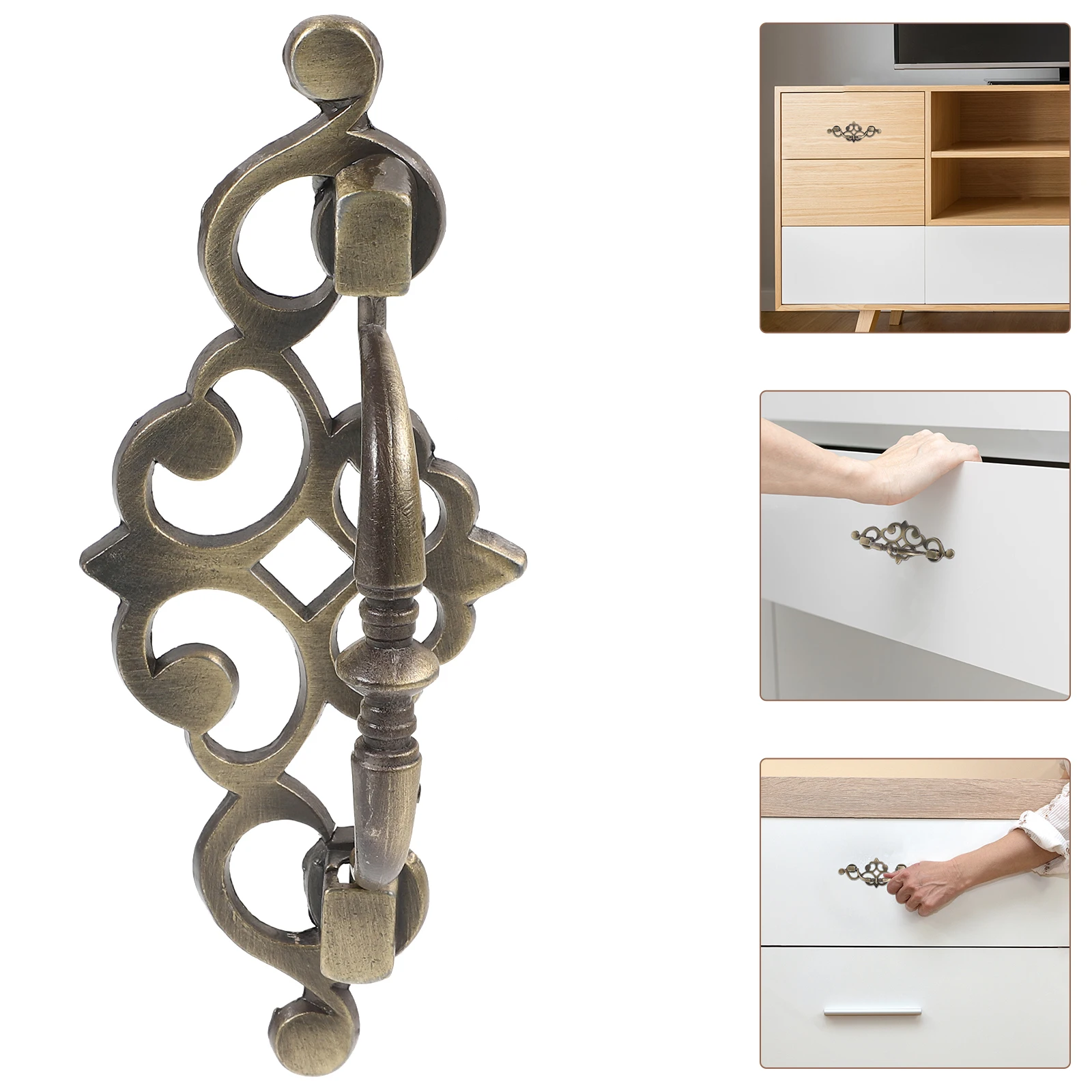 

Ring Handle niture Replacement Zinc Alloy Dresser Drawer Handles