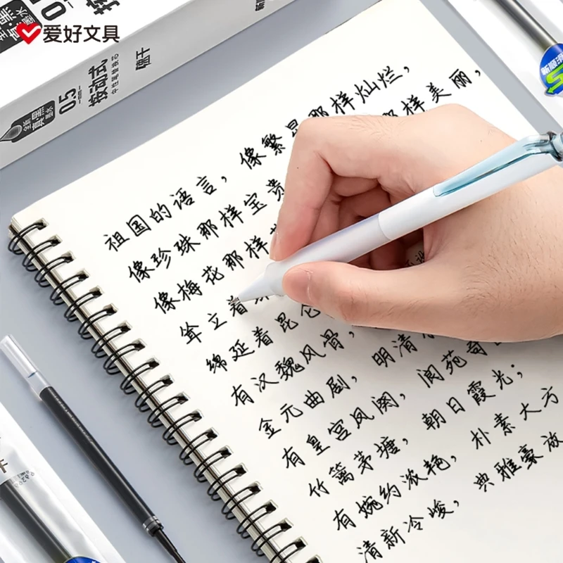 0.5mm液体インクペンリフィルゲルインクペンリフィル、滑らかな書き心地ジャーナリング用