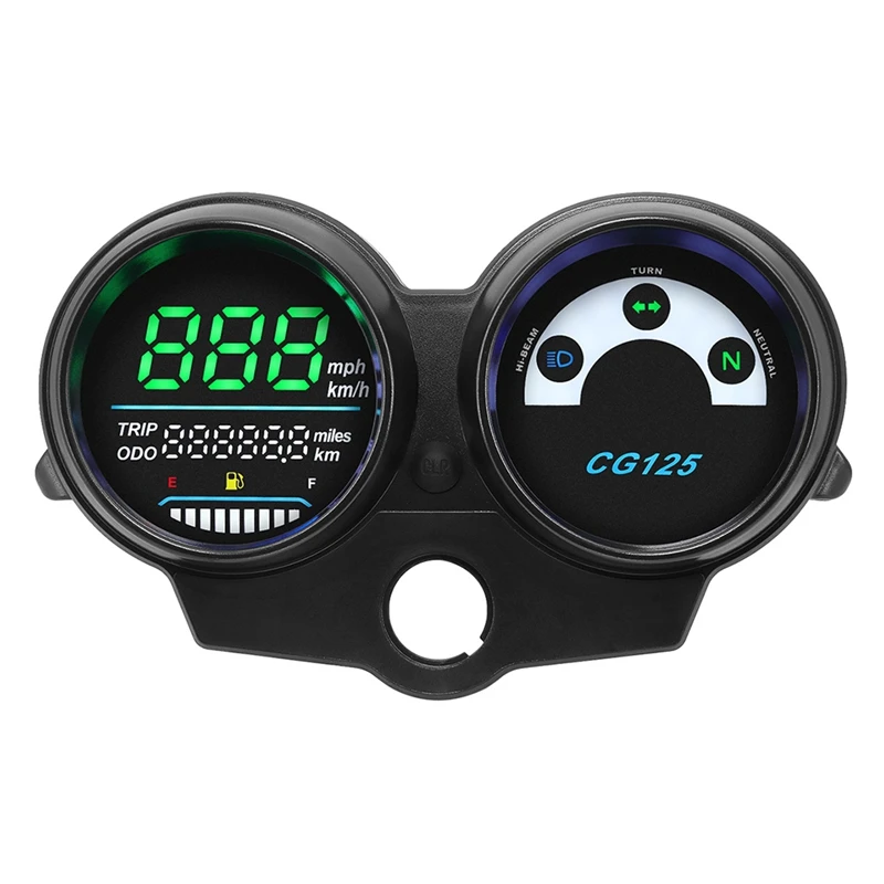 

LED Digital Motorcycle Speedometer CG125 2000 To 2008 Fan 125 Titan 125 2013 Dashboard Brazil For Honda Motorcycle Panel