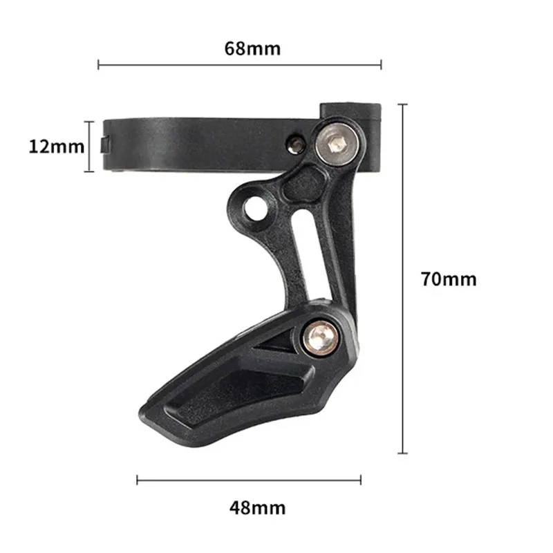 Rrskit Mountain Bicycle Chain Guide Positive And Negative Tooth Chain Stabilizer To Prevent Chain Drop for Mountain Road Bike