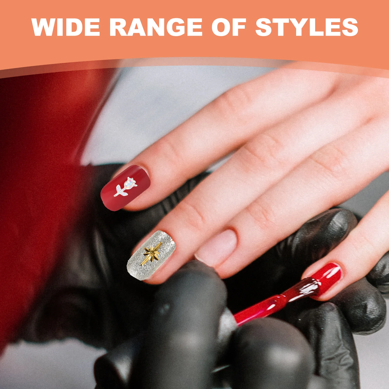 

Pearl Rivet Ornaments Nail Accessories Cute Charms for Nails Gems Small Component