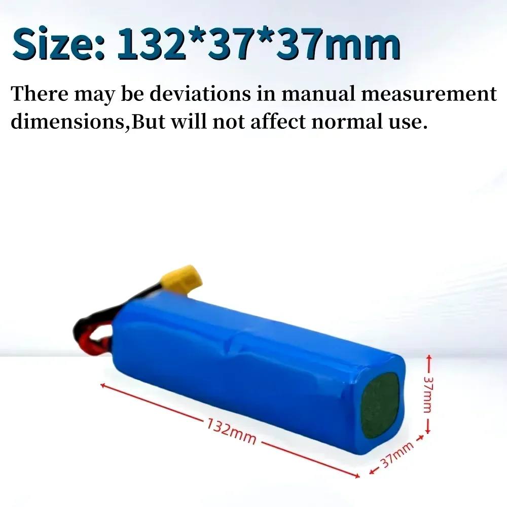 100% جديد بطارية ليثيوم أيون 4S2P 14.8 فولت 6.8Ah سعة كبيرة بدون طيار قابلة للشحن مختلف التحكم عن بعد الطائرات بدون طيار كوادكوبتر