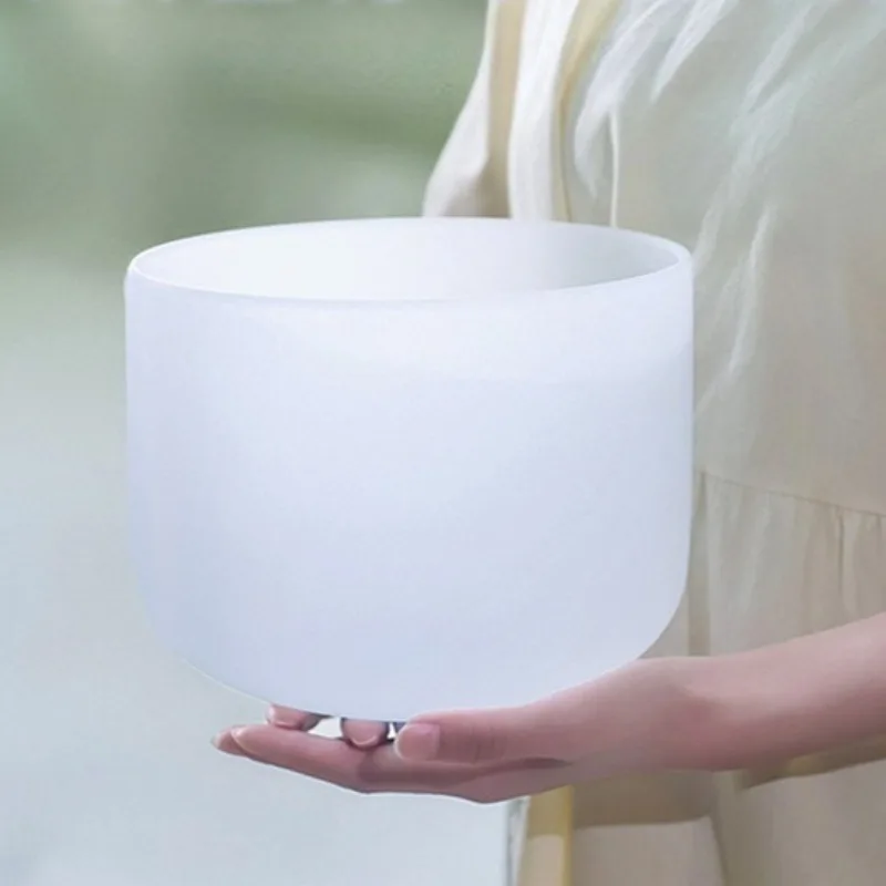 

Crystal Singing Bowls Minor Flaw Sound Healing Crystal Bowls Mindfulness Quartz Bowls Buddhist Meditation Musical Instruments