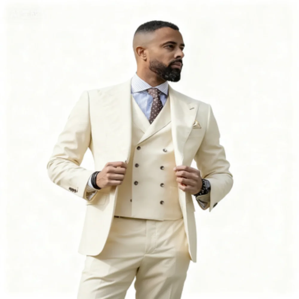 Elegant Orange Slim Fit Men's Wedd Tuxedo Formal Business Party Suit Ensemble Male Smoker's Groomsmen Outfit Recent Collection