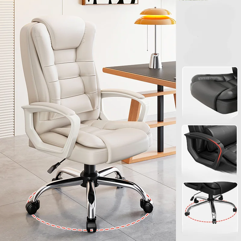 

Executive Decoration Office Chair Computer Design Modern Swivel Mobile Office Chair Armchair Salon Sillas Gamer Home Furniture