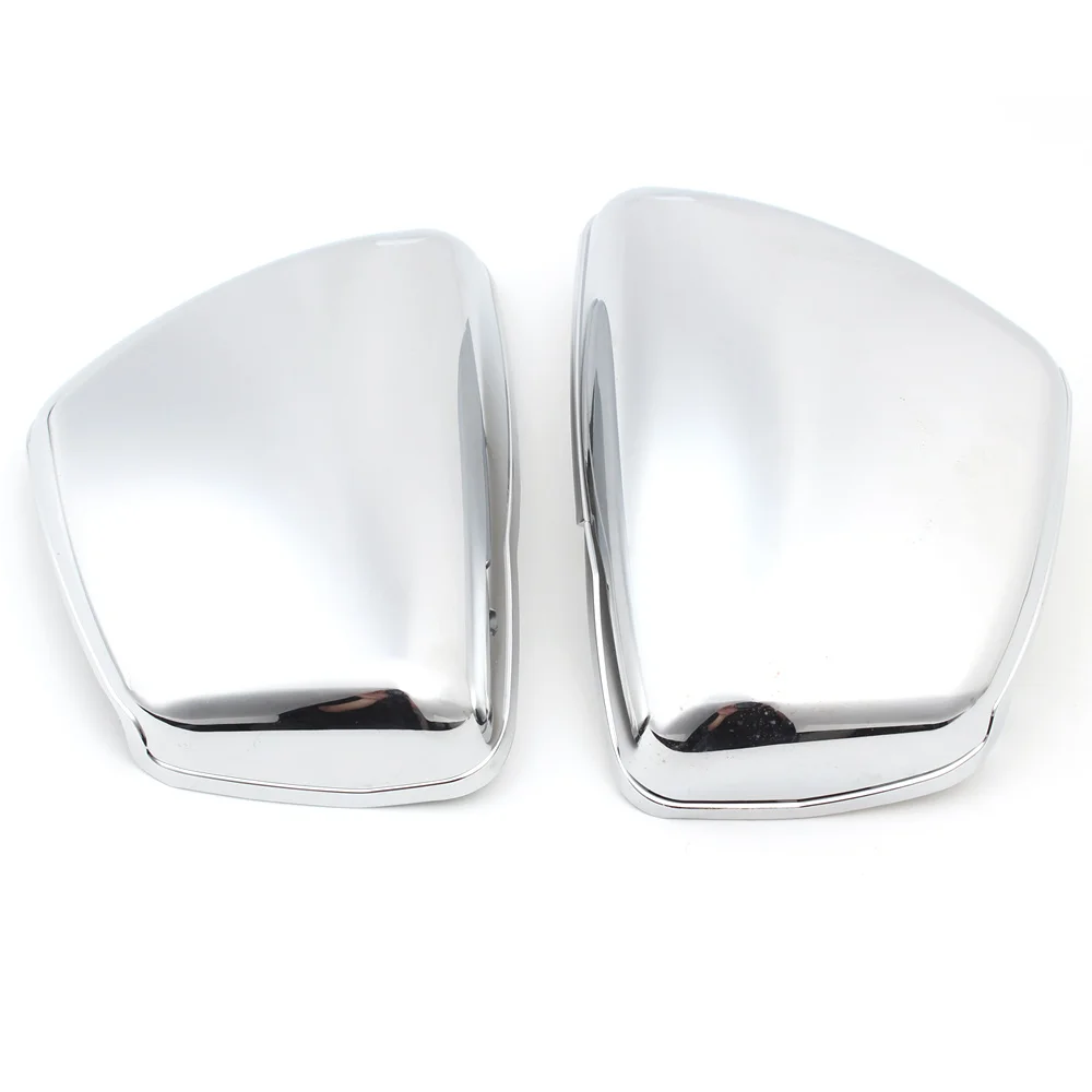 Motorcycle Chrome Left Battery Side Cover Fairing ABS Plastic Accessories For Yamaha 700 Virago 1984 1988-Up 1100 1986-Up  1000