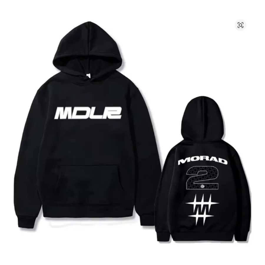 Rapper Morad MDLR Tour Album Hoodies Men's Women High Quality Hip Hop Fashion Hooded Sweatshirt Long Sleeve Pullovers Streetwear
