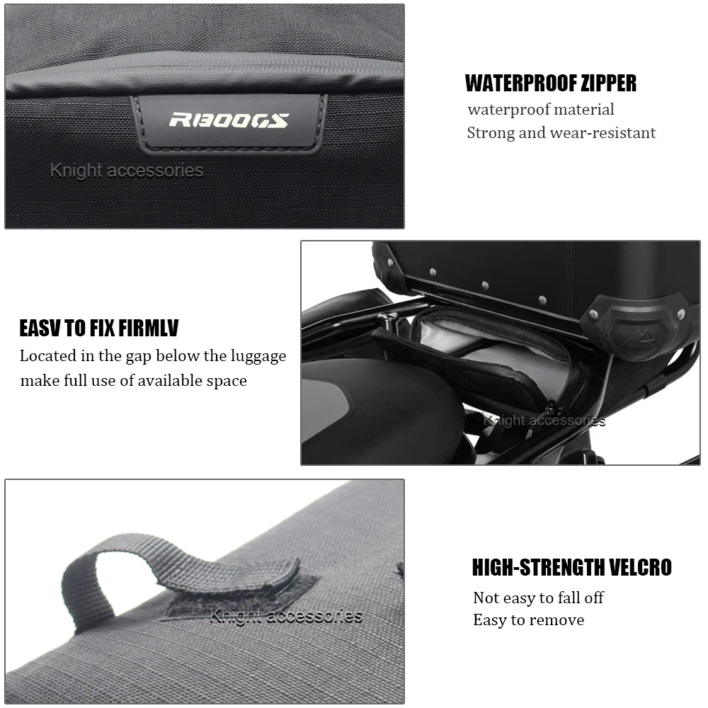 For BMW R 1300GS R 1300 GS r1300gs R1300GS R1300 GS New 2023 2024 Motorcycle Accessories Luggage Rack Bag Rear Tool Bag