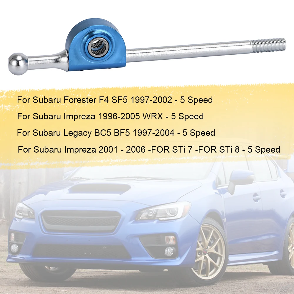 WLR - Throw Short Shifter Quick Gear Kit FOR For 96-06 Subaru Impreza WRX STI Throw SHORT SHIFTER JDM WLR5350