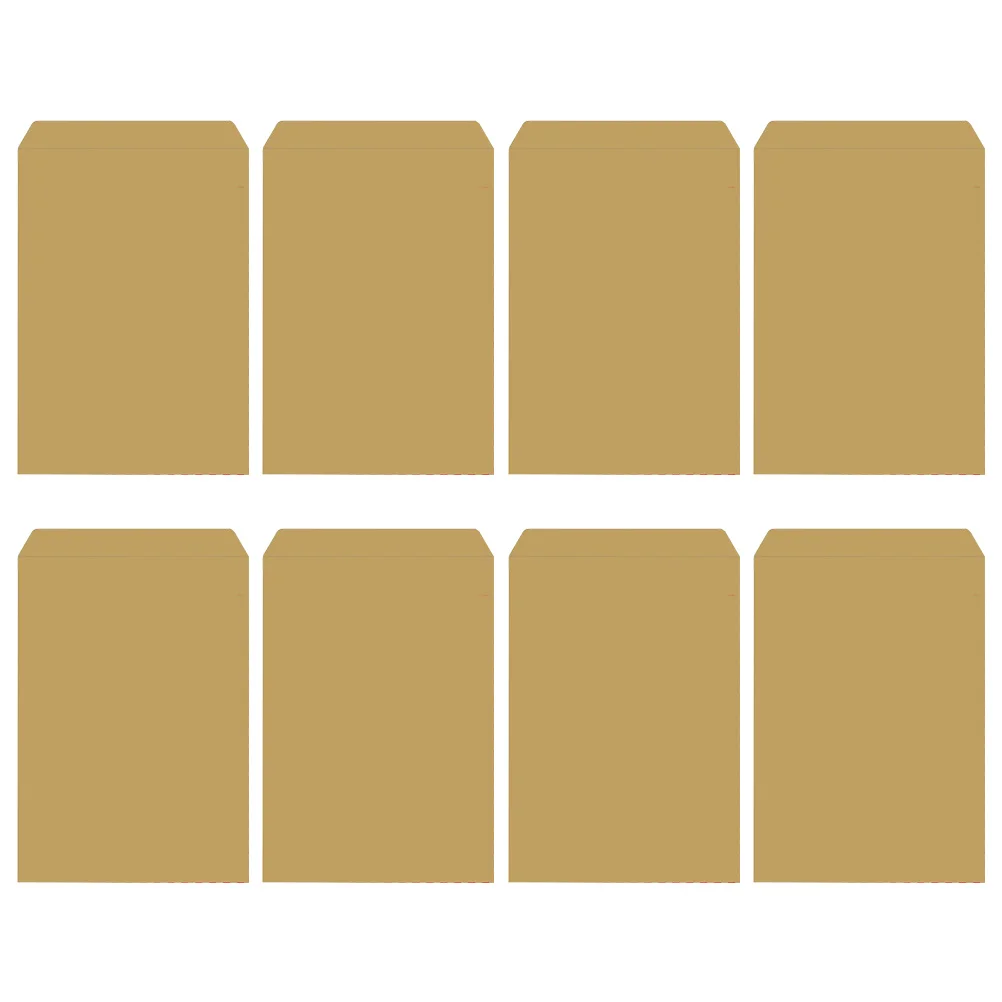 

200Pcs Premium Kraft Paper Envelopes Smooth Writing Birthday Weddings Parties Corporate Events Kraft Envelopes Bag