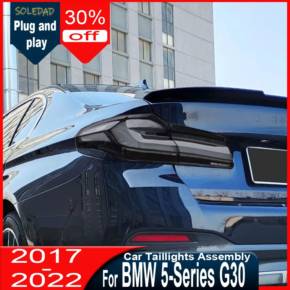 

Задние фонари для BMW G30 520i 530i M5 2017-2020: указатели поворота, стоп-сигналы, фонари заднего хода, противотуманные фары