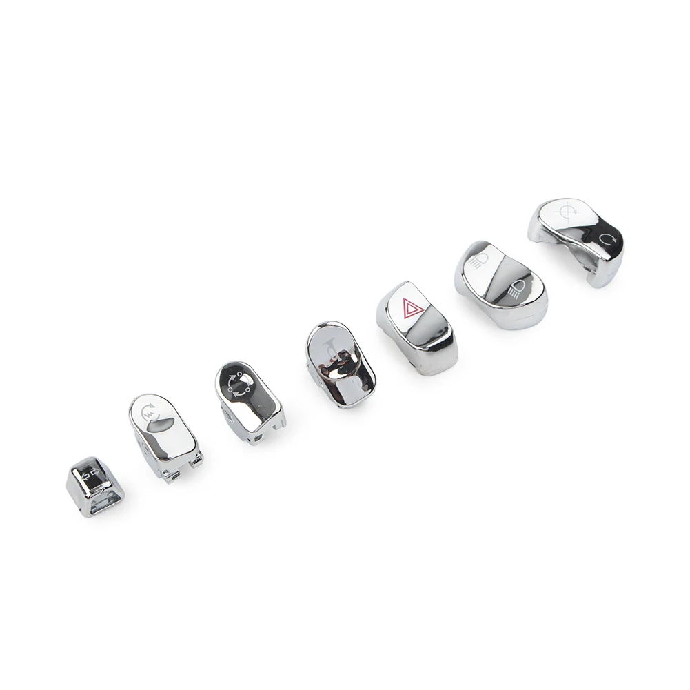 Motorcycle Hand Control Switch Housing Button Cover Cap Kit For Victory Universal 7pcs/Set ABS
