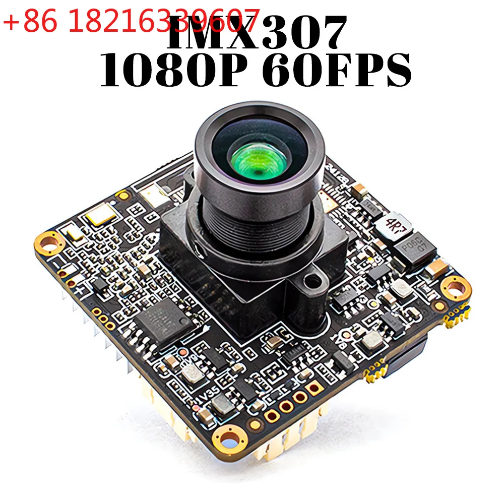 TAO 1080P 60FPS POE IP Camera Module 2MP Full HD IMX307 CMOS With No Distortion Lens Support RTSP Onvif H.265 P2P For Motion Cap