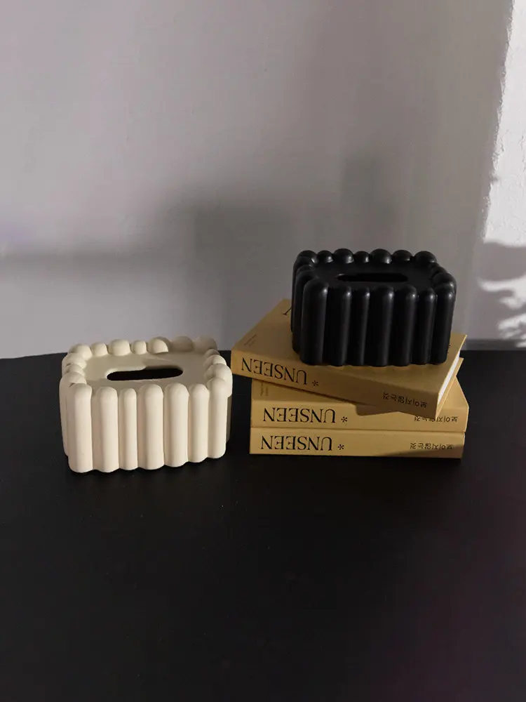 

Коробка для салфеток в скандинавском стиле Ins, бумажная коробка для рисования, украшение для журнального столика для гостиной, орнамент