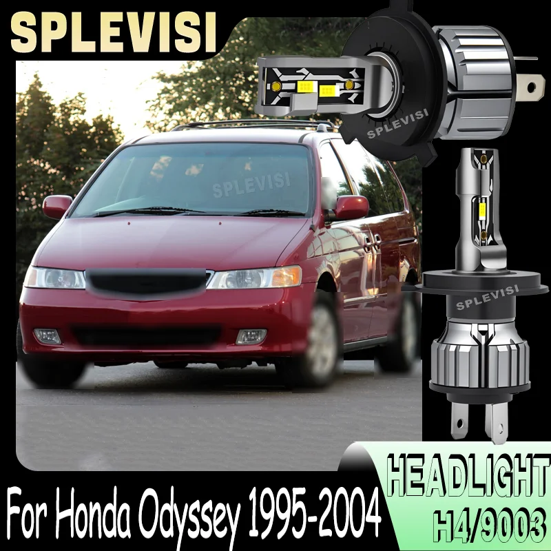 Enhanced Safety Quiet Operation No Delay h4 LED Headlight For Honda Odyssey 1995 1996 1997 1998 1999 2000 2001 2002 2003 2004
