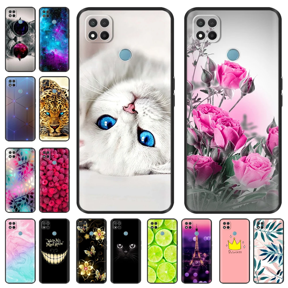 For Xiaomi Redmi 9C Case Silicone Soft TPU Case for Xiaomi Redmi 9C NFC Cover Redmi9C Phone Cases Protective Bumper Back Cover
