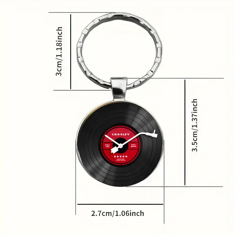 Record Music Record Pendant Necklace Women's Accessories European and American Fashion Personalized Accessories Wholesale