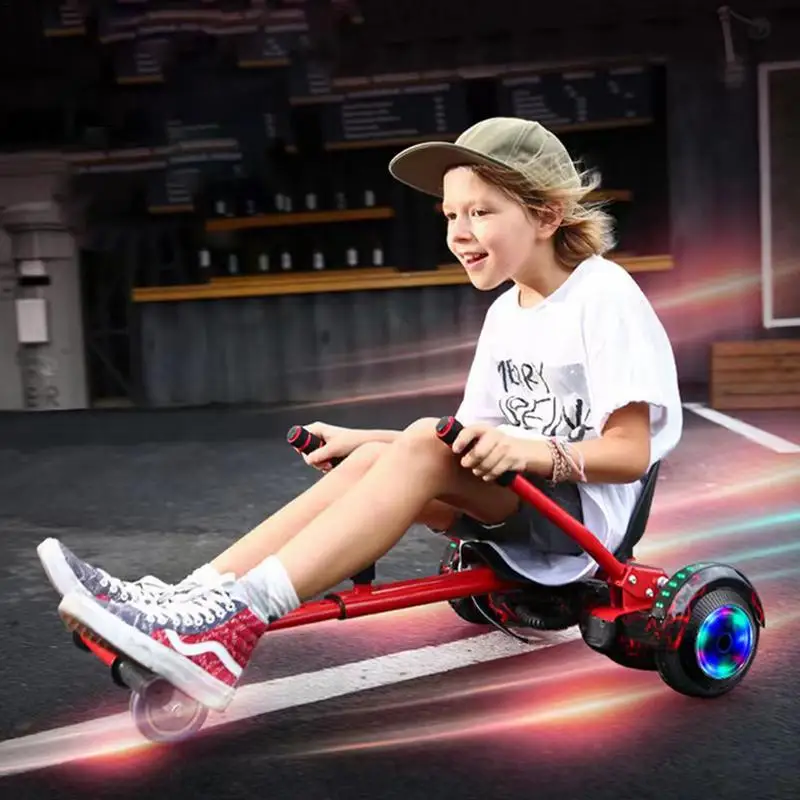 Hoverboard kart assento auto balanceamento scooter assento acessório geral go kart acessórios caber crianças e adultos scooters de equilíbrio