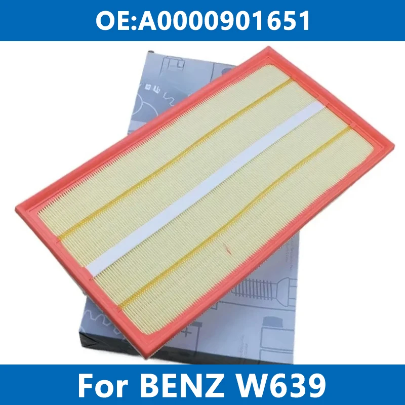 

Car Engine Air Filter A0000901651 For Mercedes Benz W639 VIANO VITO MIXTO Bus3.2 3.5 V350 3.7 2.0 2.2 CDI 109~126