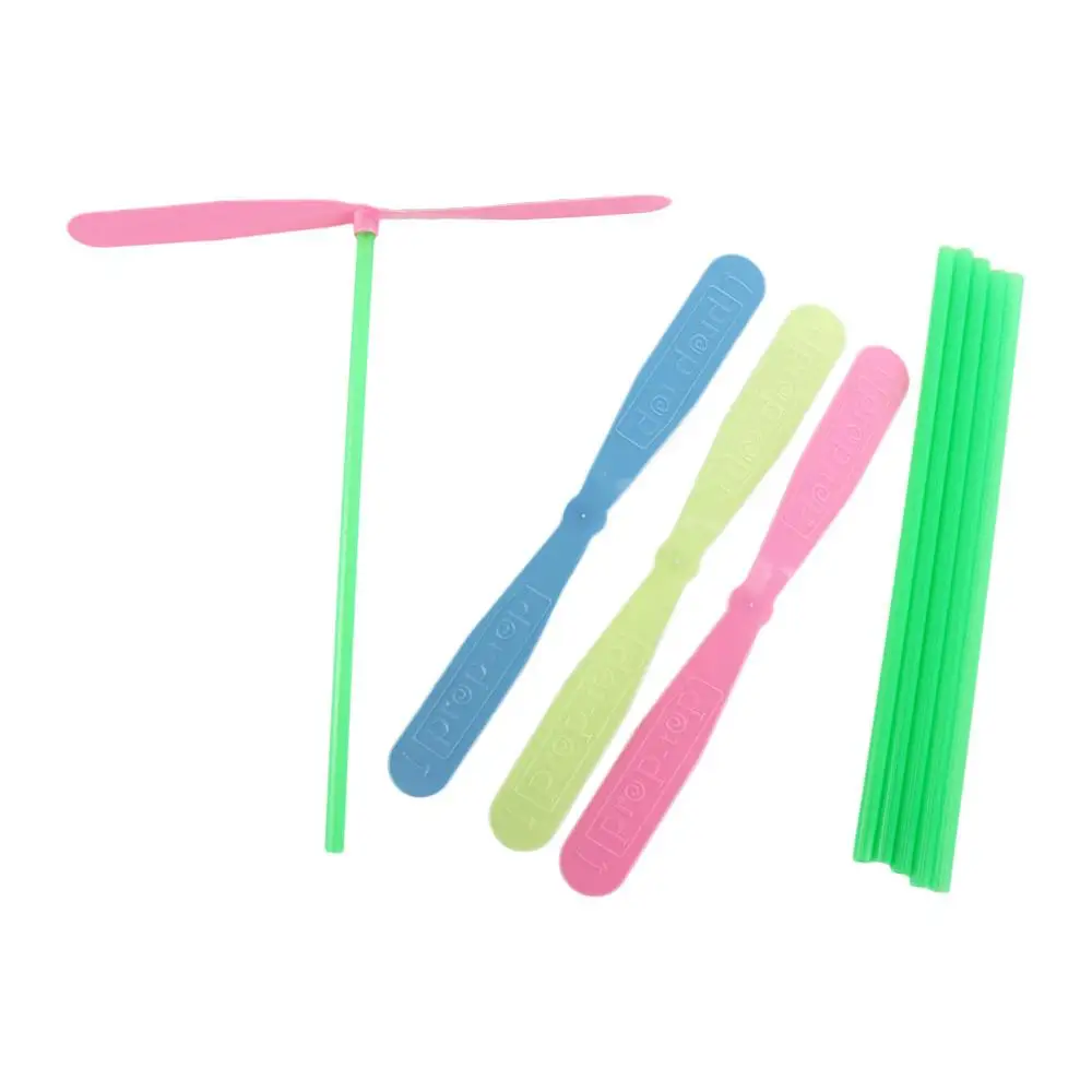 Resistant Toys Flight Gift Classic Children Outdoor Game Set Plastic Dragonfly Mini  Copt Helicopter Dragonfly Propeller