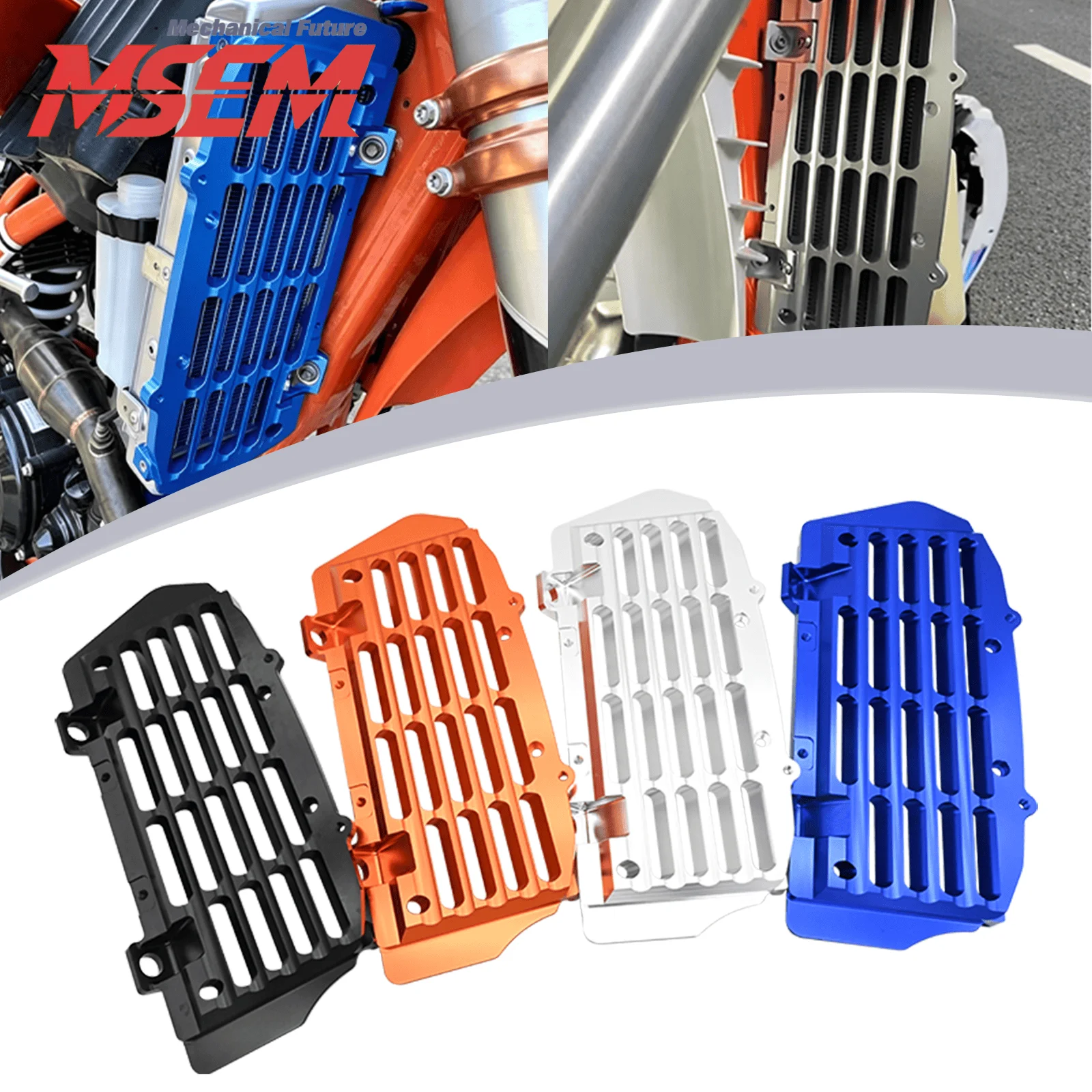 

Motorcycle Radiator Guards CNC Frame Grilles Grille Covers For KTM 25cc-500cc XC/XCF/SX/SXF/XCW/EXC and GasGas EX/EC/MC125-300