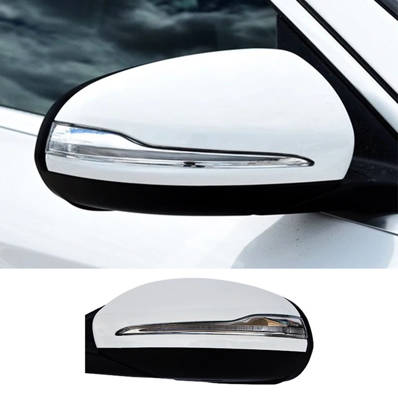 Car Power Folding Side Door Mirror For Mercedes Benz W205 C300 C180 C260 White