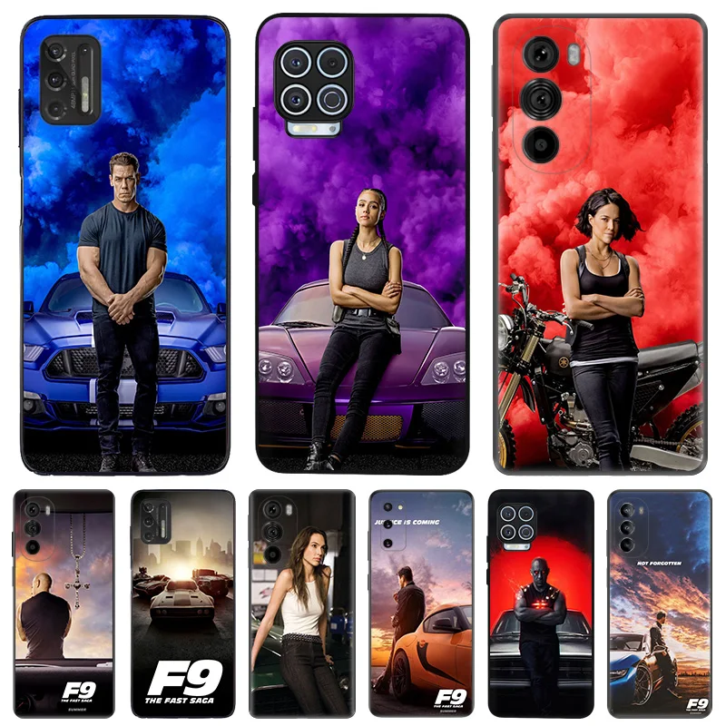 Anti-Drop Soft Phone Case For Motorola G73 G9 G50 G51 G60 G71 5G G22 G32 G52 G72 G53 Edge 40 Pro 30 20 Fast Furious Cover