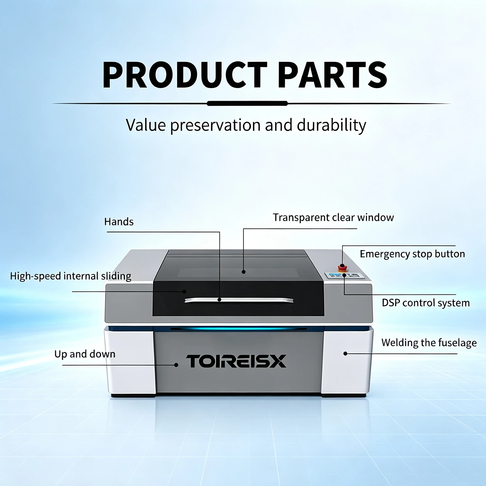 TOIREISX Laser Engraver Machin - Co2 Laser Engraving Machine 评论和价格