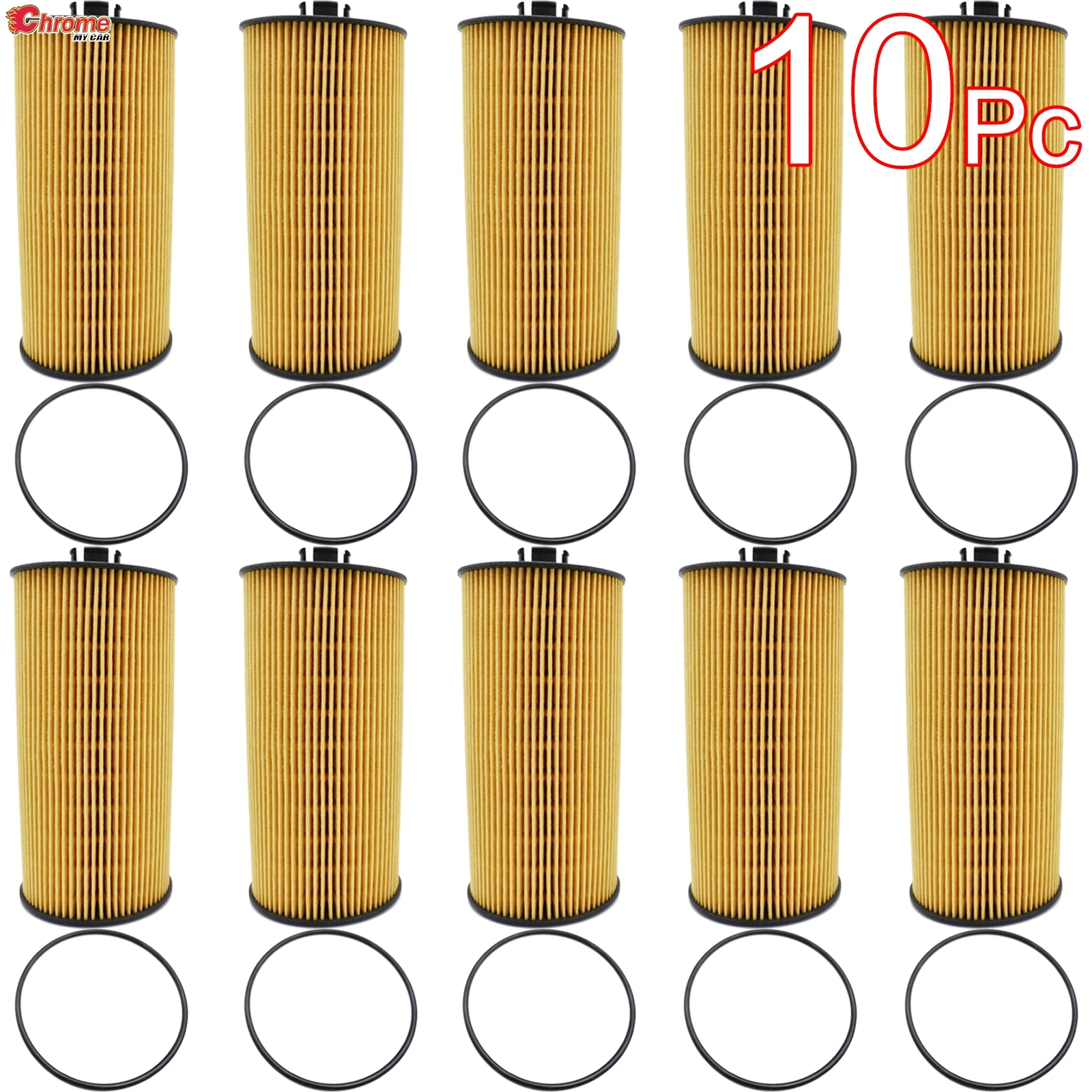 10pcs-diesel-oil-filters-3c3z6731aa-for-ford-f-250-f-350-f450-f-550-super-duty-2003-2004-2005-2006-2007-60l-v8-engine-protector