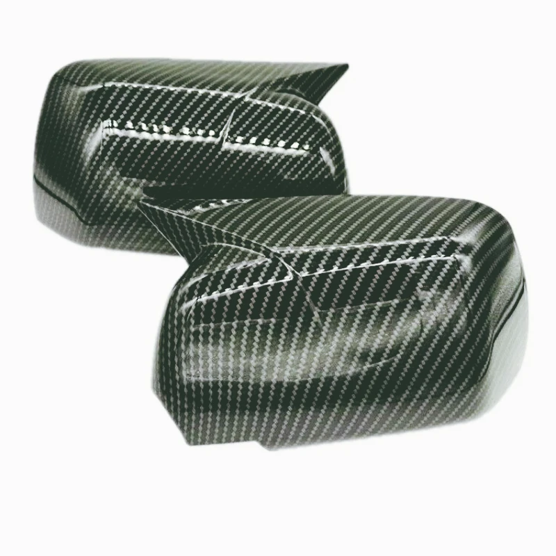 ZF-F 2 uds para BMW X5 E53 1999-2006 sin agujeros  luz cubierta  espejo retrovisor lateral tapa  ala puerta Exterior vista embel