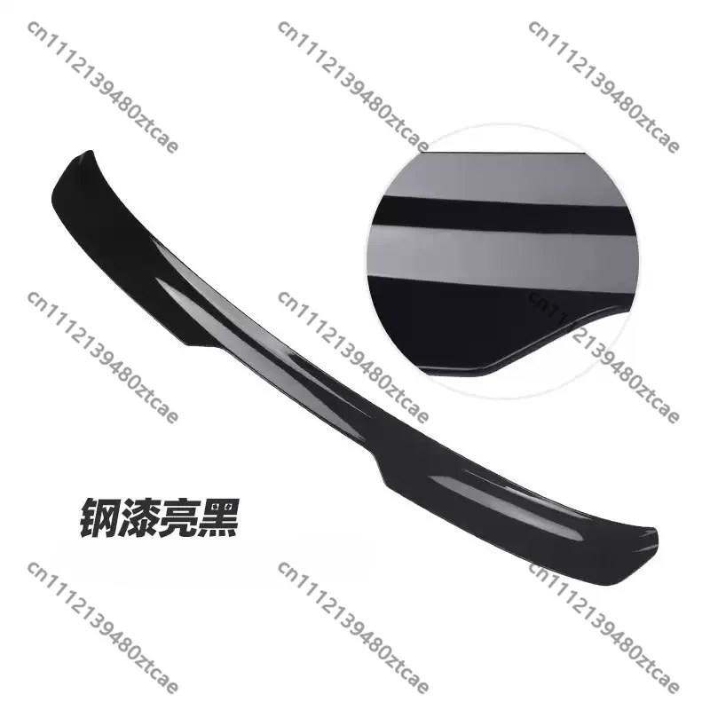 Universal Auto Small Roof Spoiler Non-destructive No Drilling Mount Car Rear Top Wing Exterior Decor Modification Accessory
