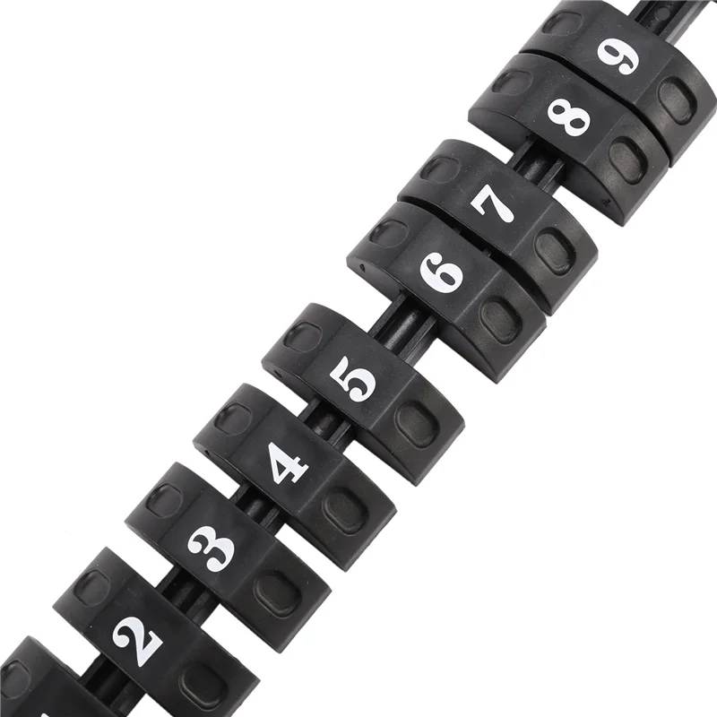 4-delige tafelvoetbal scoreteller indicator voor standaard voetbaltafel machine accessoire tafelvoetbal scorebord zwart-B60B