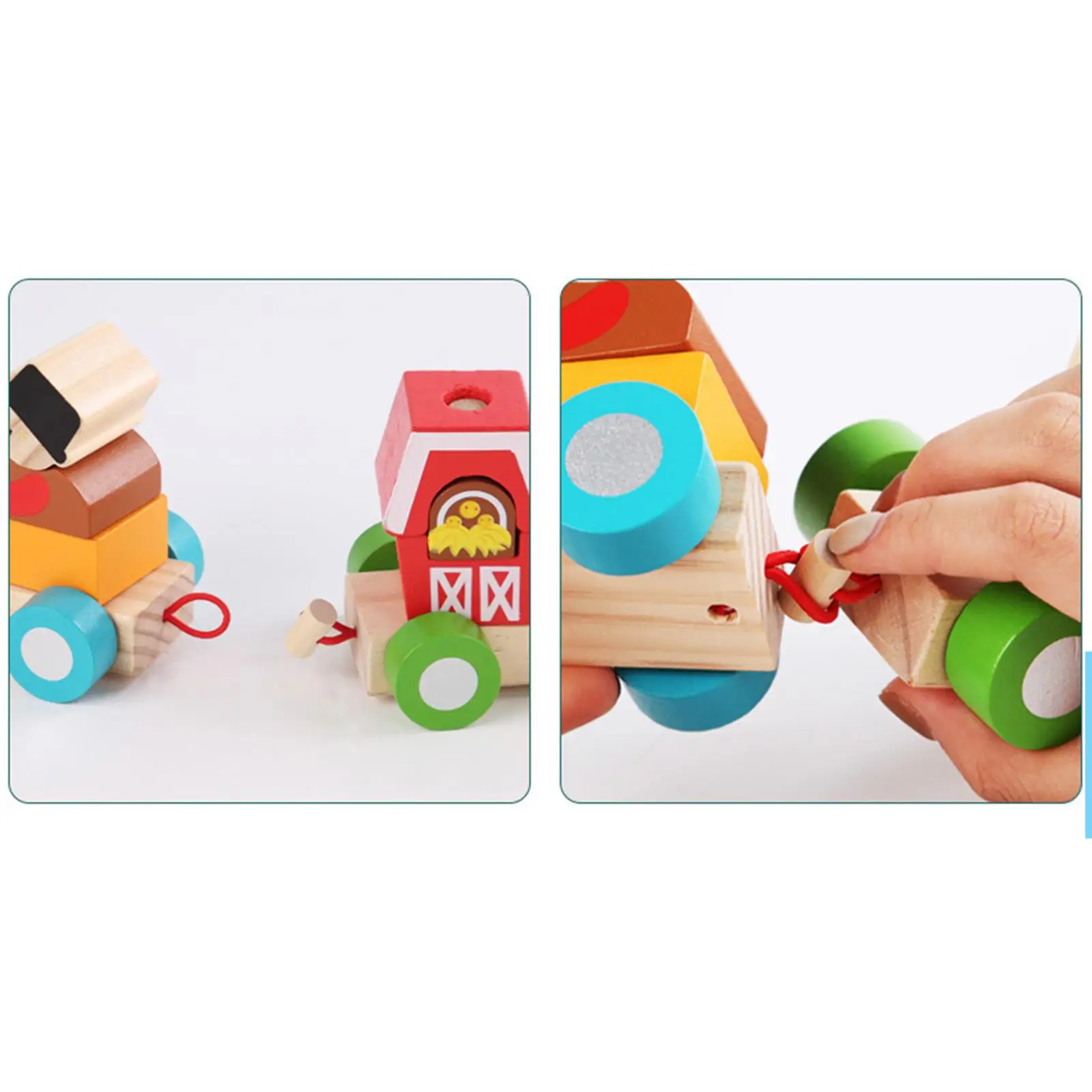

Lovely classic wooden toy for toddlers, wooden train for baby, toy