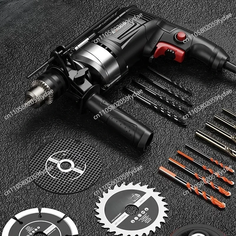 Electric Transfer Impact Drill Electric Hammer Dual-purpose High-power Power Tools Household Multi-function Punching