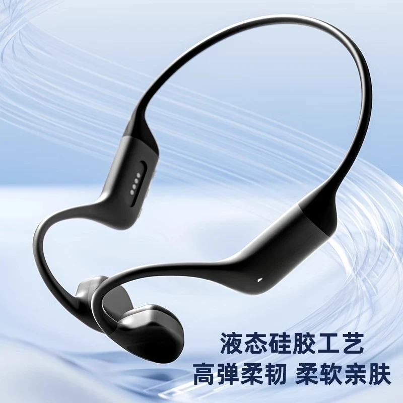 Beengeleiding Bluetooth-headset op het oor gemonteerd, niet-oor oefening hardlopen
