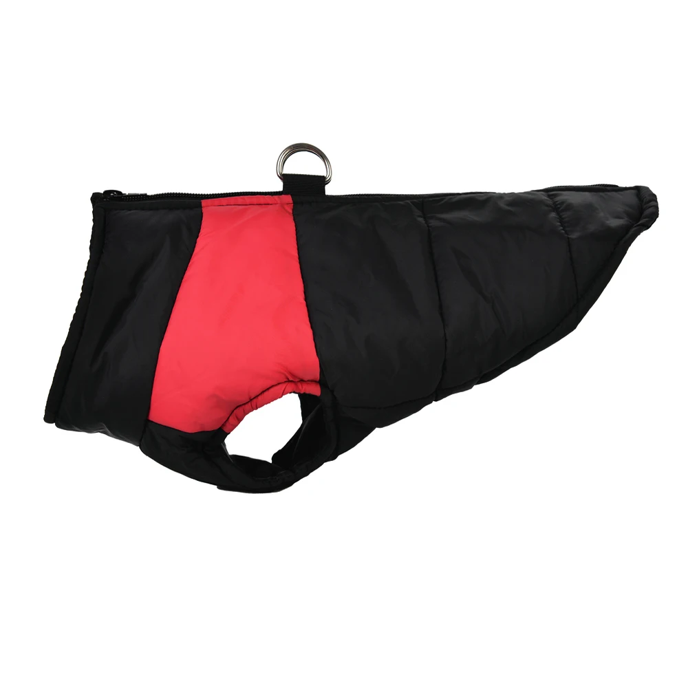 Warme Winter-Hundejacke für den Winter, gepolsterte Haustierweste, Mantel für kleine große Hunde, wasserdichte Haustierkleidung mit D-Ring, Golden Retriever – Detail 11