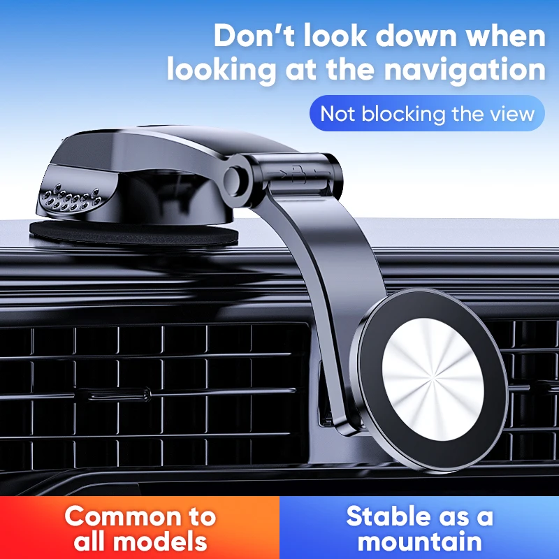 Magnetische Auto-Handyhalterung Multi-Halterung Bildschirm/Lüftung/Dashboard Anti-Shake Universalständer für Auto-Navigation