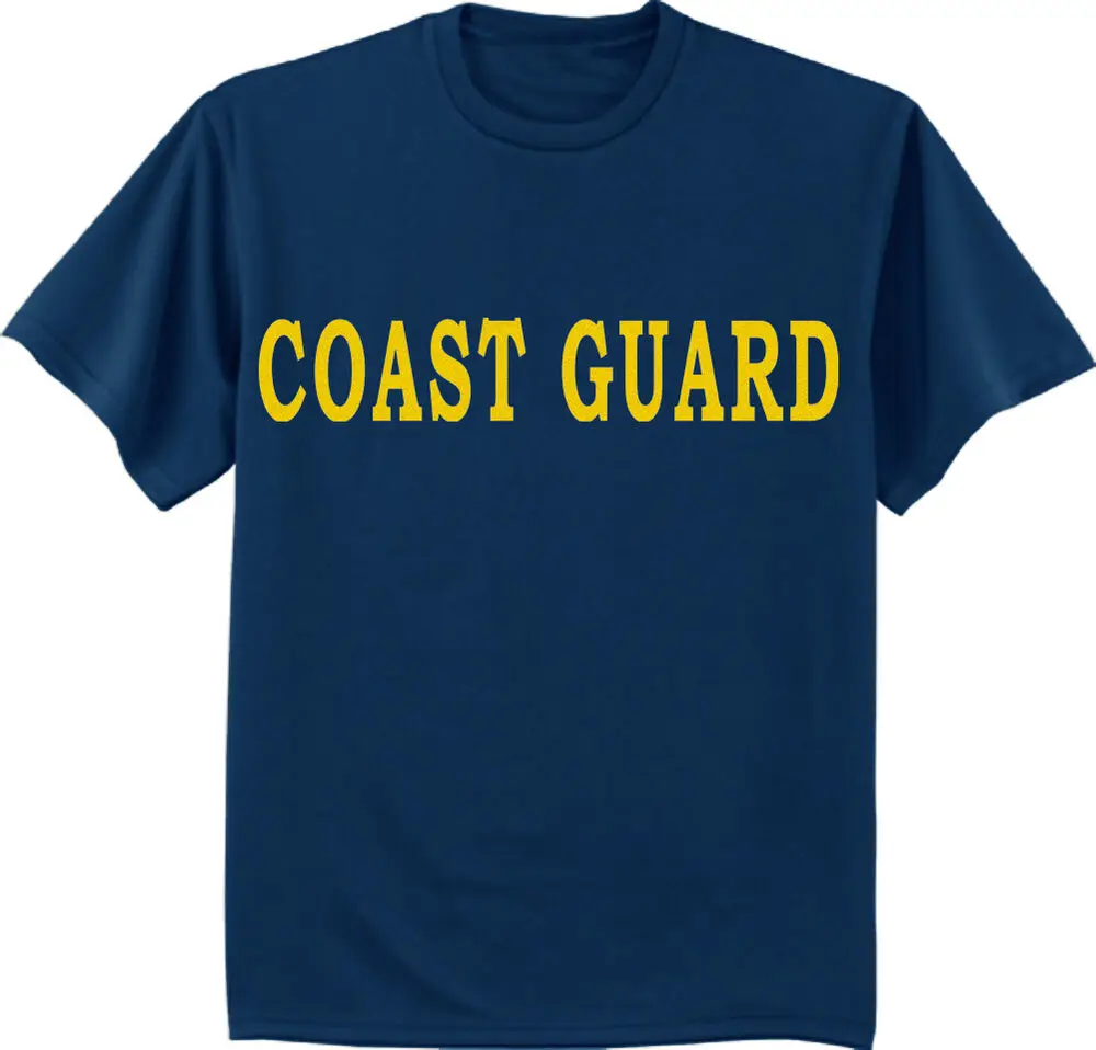 US Coast Guard USCG Mens Tee Navy Blue Anime Graphic T-shirts For Men Clothing Women Short Sleeve Tees Y2K Tops New Arrival