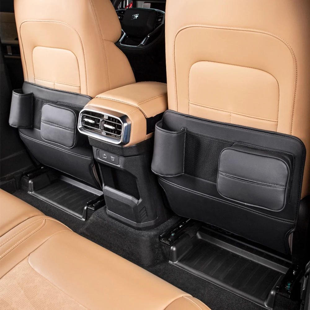 Good Quality New For Chery Jetour Traveler T2 Rear Seats Multi Functional Anti Kick Pad Interior Modification Accessories Leath