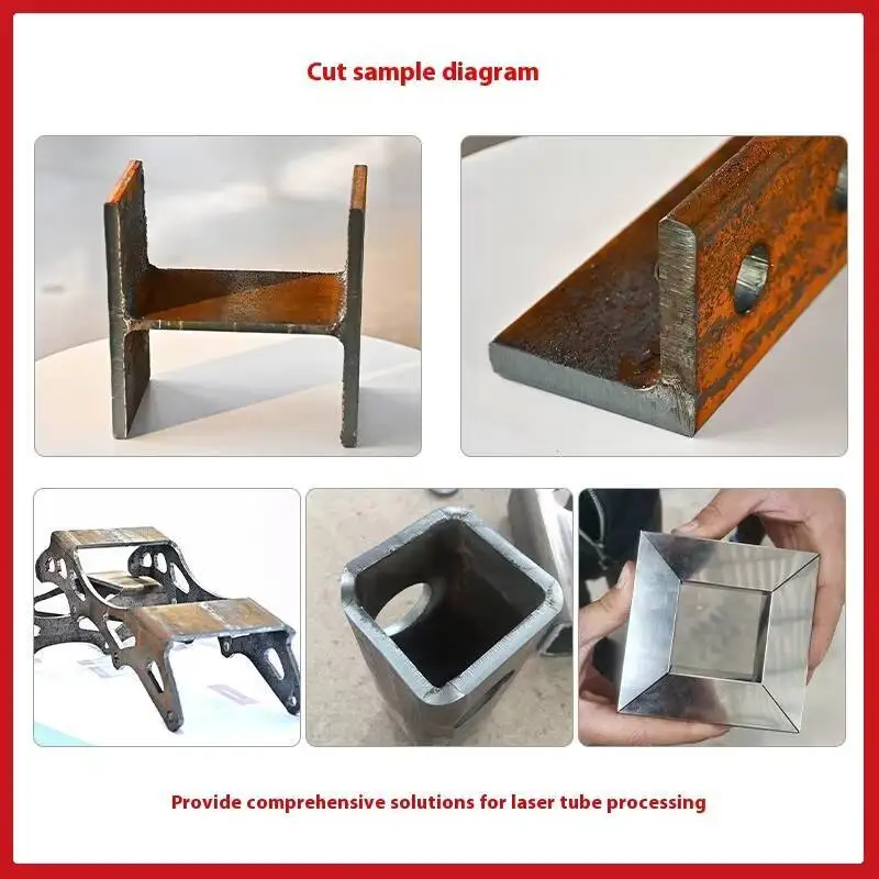 Fully Automatic Square Tube Round Tube Laser Cutting Machine Metal Tube Laser Cutting Machine Laser Pipe Cutting Machine