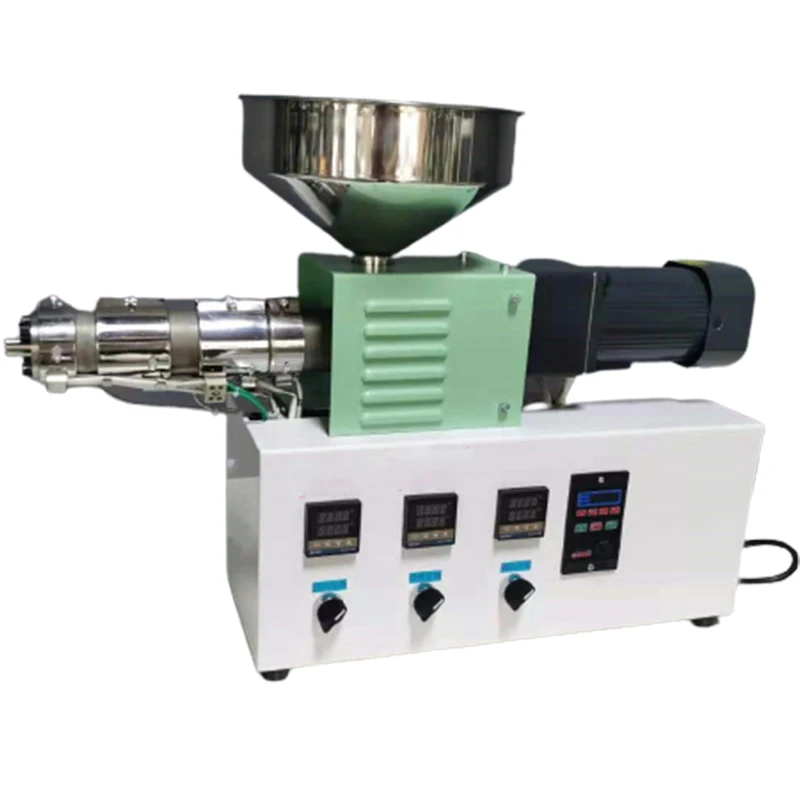 The New  Single Screw Extruder Laboratory Bench SJ25 Extruder Plastic Table Top Polymer Extruder Injection Molding