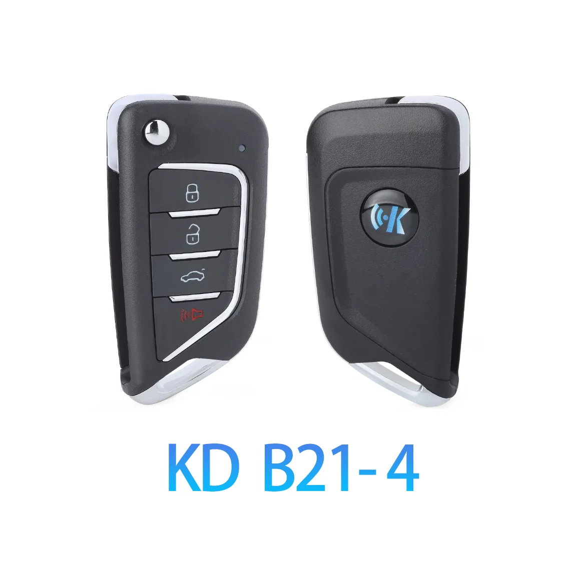 

5 шт./лот KEYDIY B21-4, 4-кнопочный пустой ключ-пульт KD для программаторов KD900/KD-X2/MINI, серия B